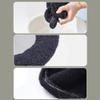 Elmtap Toilet Seat Cushions with Lifting Handle for Winter Warmer Toilet Seat Pads Soft Velvet Seat Cover for Bathroom Home(black) view 3