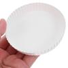 Toyvian 100pcs Disposable Paper Cup Covers Whiteboard Drink Lids for Hotels Restaurants Tea Houses Beauty Salons Wedding Parties Sanitary Dust Protection view 4