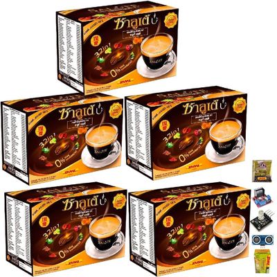 15 Sachets Roasted Delicious Mellow Intense Vegan Snack Arabica TropiGold SaluteCoffee Instant Coffee Mix 32 In 1 (of 5) By Beautygoodshop [Get Free For You Beauty Gifts]