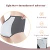 Womens Incontinence Underwear Washable, High Waist Leak Proof Panties, Cotton Bladder Control Protective Briefs for Light Stress Incontinence (Small) view 2