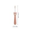 DECHOUS 3pcs Soft Toothbrush with Non-Slip Handle Fine Bristle Gentle Deer Cartoon Design for Boys and Comfortable Gum Massage and Secure Grip for Healthy Oral Care view 2