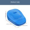 UKCOCO Portable Plastic Bedpan with Lid for Elderly Females and Pregnant Women Drop-Resistant Nursing Chamber Pot for Bedbound Patients Smooth-Edged Lightweight Urinal for Hospital and view 2