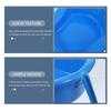 UKCOCO Portable Plastic Bedpan with Lid for Elderly Females and Pregnant Women Drop-Resistant Nursing Chamber Pot for Bedbound Patients Smooth-Edged Lightweight Urinal for Hospital and view 4