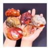 100g Raw Stone Handle Piece No Engraved Pebbles Raw Stone Grab Piece Play Piece view 3
