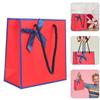 AKOOSY 10pcs Red Bowknot Paper Bags High-end Packaging with Comfortable Handles for Cosmetics Jewelry Snacks Festive Presents view 4