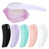 1000pcs Face Mask Applicator Plastic Facial Mask Mixing Spoons Disposable Curved Scoops Cream Spoon Mini Cosmetic Spatula Salon Beauty Tool Kits(Pink) view 2