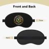 2nd Armored Cavalry Regiment Veteran Polyester Satin 3PCS Blackout Sleep Mask Adjustable Strap Men Women Comfortable Eyeshade Night Travel2 view 2