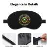 2nd Armored Cavalry Regiment Veteran Polyester Satin 3PCS Blackout Sleep Mask Adjustable Strap Men Women Comfortable Eyeshade Night Travel2 view 3