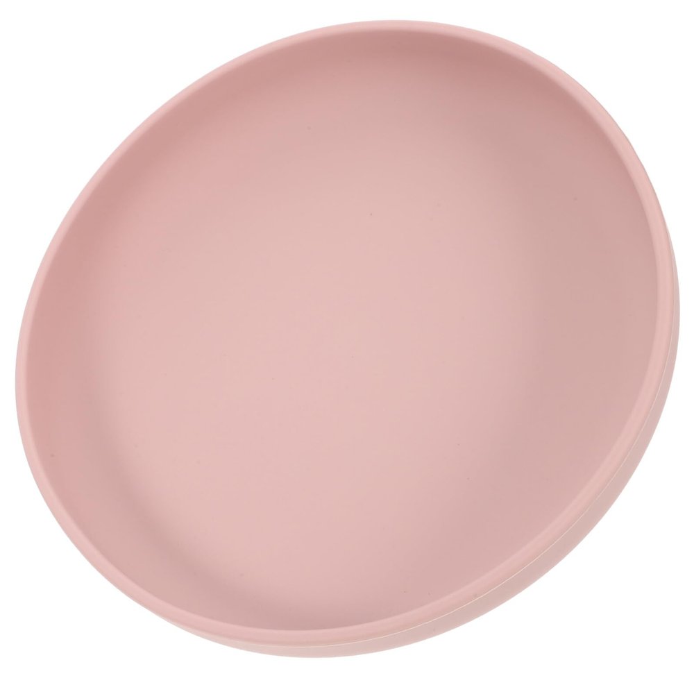 HOMOCONO Silicone Suction Plate for Elderly and Disabled Adults Food-Grade Raised Edge Adaptive Utensil Easy-Clean Non-Slip Dining Plate for Seniors with Portable Spill-Resistant Tableware