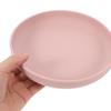 HOMOCONO Silicone Suction Plate for Elderly and Disabled Adults Food-Grade Raised Edge Adaptive Utensil Easy-Clean Non-Slip Dining Plate for Seniors with Portable Spill-Resistant Tableware view 3