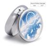 Fantasy Dream Catcher Metal Pill Box - 3 Compartment Mini Portable Pill Organizer for Purse & Pocket, BPA-Free Travel Pill Case for Vitamins, Medication, Supplements view 2