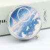 Fantasy Dream Catcher Metal Pill Box - 3 Compartment Mini Portable Pill Organizer for Purse & Pocket, BPA-Free Travel Pill Case for Vitamins, Medication, Supplements view 4