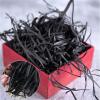 Dnyucen Gift Bag Filler 300g Lafite Grass Decorative Paper Raffia Gift Box Filling Material Pink Black Household Party DIY Decoration Supplies(Black) view 4