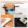 MediHoist Steel Electric Floor Lift Chair with Wheels and PU Cushion, Floor Lift for Elderly, 440 LBS Capacity, Seat Belts and Handrails, Suitable for Home Use view 3