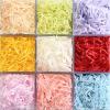 Dnyucen Gift Bag Filler 300g Multi Color Shredded Raffia Paper Filler Craft Confetti Cut Tissue Paper Gift Box Packaging Filling Material(Light blue) view 3