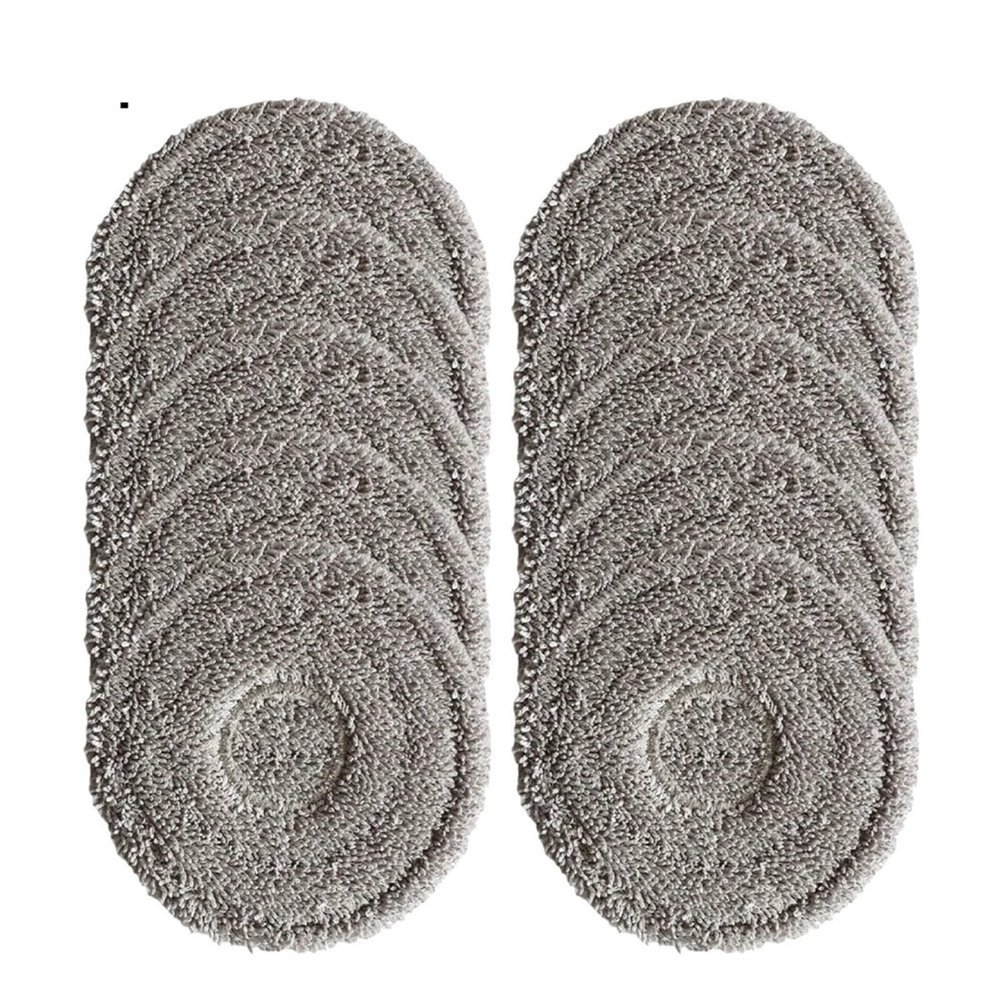 10/4PCS Microfiber Mop Cloth Kit, Compatible With Mova For P50 Pro For Ultra/P10 For Ultra/P10 Pro For Ultra Vacuum Cleaner Parts Accessory(10 Pack)