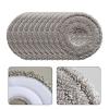 10/4PCS Microfiber Mop Cloth Kit, Compatible With Mova For P50 Pro For Ultra/P10 For Ultra/P10 Pro For Ultra Vacuum Cleaner Parts Accessory(10 Pack) view 2
