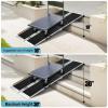 10ft L x 28in W Aluminum Wheelchair Ramp, 600lbs Weight Capacity, Non-Slip Surface, Portable Access Ramp for Wheelchairs, Scooters, Walkers- Ideal for Home Steps, Stairs, Curbs & Vehicle Entry view 3