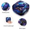 Sanitary Napkin Storage Bag, Crow Portable Period Pouch with Zipper, Reusable Sanitary Pads Bag, Tampons Holder for Purse for School view 3