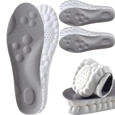 2Pairs 2026 New Upgraded 4D Cloud Insoles Men & Women, Memory Foam Cloud Insoles Anti-Fatigue, Automatically Adapt to Foot and Shoe Shape, Fit Arch Support for Foot Pain Relief and Fatigue Reduction