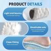 2Pairs 2026 New Upgraded 4D Cloud Insoles Men & Women, Memory Foam Cloud Insoles Anti-Fatigue, Automatically Adapt to Foot and Shoe Shape, Fit Arch Support for Foot Pain Relief and Fatigue Reduction view 4