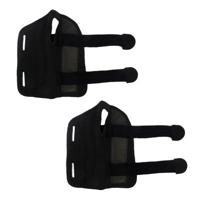 VILLCASE 2Pcs Adjustable Wrist Joints Protector with Sturdy Steel Board Support for Men and Women Flexible Hand Brace for Outdoor Sports Exercise and Injury Relief