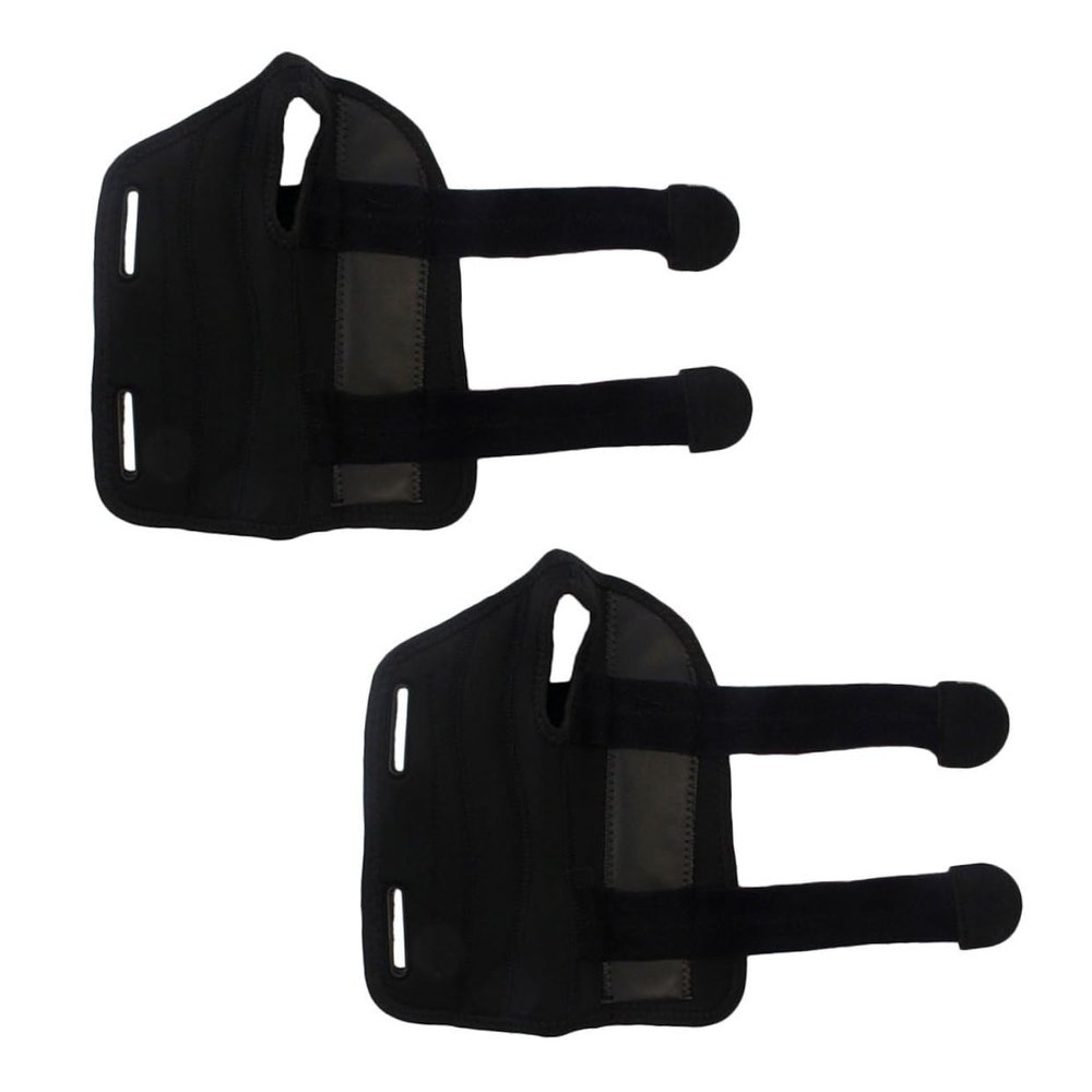 VILLCASE 2Pcs Adjustable Wrist Joints Protector with Sturdy Steel Board Support for Men and Women Flexible Hand Brace for Outdoor Sports Exercise and Injury Relief
