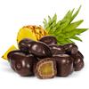 Dark Chocolate Covered Dried Pineapple by It's Delish, 12 Oz Bulk Bag | Gourmet Chocolate Covered Pineapple Bits Fruit Snacks Bulk Chocolate Candy Treats | Vegan, Non-Dairy, Kosher view 1
