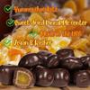 Dark Chocolate Covered Dried Pineapple by It's Delish, 12 Oz Bulk Bag | Gourmet Chocolate Covered Pineapple Bits Fruit Snacks Bulk Chocolate Candy Treats | Vegan, Non-Dairy, Kosher view 3