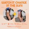 ExpressionMed - Adhesive Patches for Libre 3 (Pack of 5) - UV Reactive, Sun Sensitive Color, Made in The USA, Waterproof, Non-Fraying, Pre-Cut CGM Sensor Tapes (Solar Violet Variety Pack) view 2