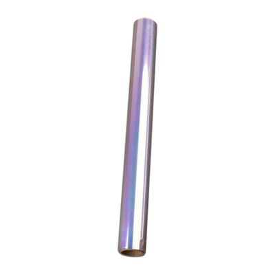 PERSELOSO Iridescent Gradient Cellophane Wrapping Paper Meters Thin Transparent Rainbow Film for Flower Wraps DIY Crafts Candy and Packing