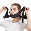 Adjustable Chin Strap for CPAP Users - Chin Strap for Snoring Face Mask Bandage Keeping Mouth Closed - No Dry Mouth Nasal Breathing Anti Snoring for Women and Men (Black) view 1