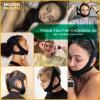Adjustable Chin Strap for CPAP Users - Chin Strap for Snoring Face Mask Bandage Keeping Mouth Closed - No Dry Mouth Nasal Breathing Anti Snoring for Women and Men (Black) view 3
