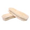 GANAZONO 2 Pairs Wool Inner Insoles Thickened Fleece Replacement Warm Soft Thermal Shoe Inserts for Boots Slippers Winter Outdoor Activities view 1