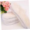GANAZONO 2 Pairs Wool Inner Insoles Thickened Fleece Replacement Warm Soft Thermal Shoe Inserts for Boots Slippers Winter Outdoor Activities view 3