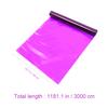 SHOWERORO Wide Purple Cellophane Wrap Film Opp Material for Flower Bouquet Wrapping Wedding Packaging and Craft Use Flexible Packing Roll view 2