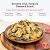 NORA Tempura Seaweed Snack, Sriracha Flavor, 40g Pouch (Pack of 6) Crispy, Spicy Seaweed Snack, Gluten-Free, Light & Crunchy Asian Snack view 2