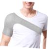 SHOWERORO Adjustable Shoulder Stabilizer Brace with Breathable Elastic Straps for Men Women Reversible Support for Left Right Shoulder Relief Fitness Sports Protection for Basketball view 1