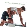 SHOWERORO Adjustable Shoulder Stabilizer Brace with Breathable Elastic Straps for Men Women Reversible Support for Left Right Shoulder Relief Fitness Sports Protection for Basketball view 3