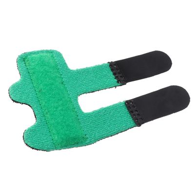 GLSTOY Aluminium Finger Splint Brace for Relief and Protection Breathable Green Finger Injury Corrector Support for Broken Sprained
