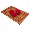 Waterproof and Durable Teak Bathroom mat, Holds up to 500 pounds. Suitable for bathrooms, bathtubs, spas, Pools, and Outdoors.(41" x 36" (Rectangular)) view 1