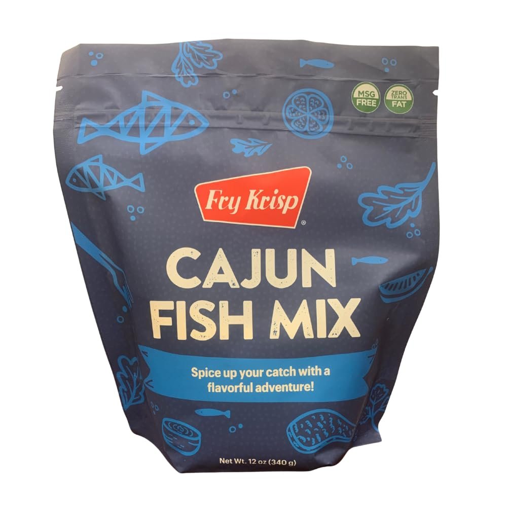 Fry Krisp Cajun Fish Mix (12 oz Pouch)
