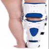Knee Orthosis Support Joint Stabilizer,Proteor Fully Adjustable Calf Ankle Foot Fixed Bracket Left Leg Lateral And Right Leg Medial For Arthritis Pain,Osteoarthritis,Knee Joint Pain 1004 ( Left) view 2