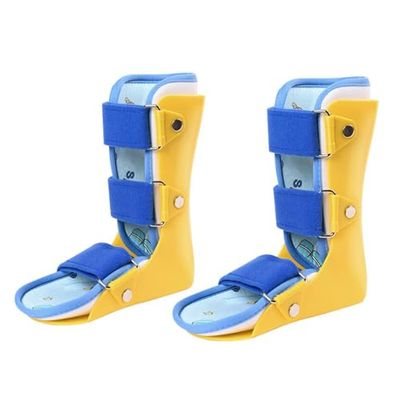 HCZKIUJ Orthosis Foot Drop,Kids Ankle Foot Orthosis Drop Foot Brace Children Night Splint Walking Sleeping Othopedic Drop Foot Support,Left+Right,S (Left+Right M)