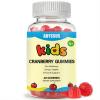 ABYSSUS Cranberry Gummies for Kids with D-Mannose, Elderberry & Vitamin C, Zinc, Urinary Tract Support & Immune Health Prebiotic Inulin for Gut, Strawberry Flavor, 60 Count view 1