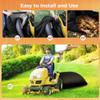 Vestamore 54 Cubic Feet Garden Leaf Collecting Tool, Lawn Tractor Oversized Leaf Bag, 420D Oxford Cloth Grass Catcher Bag, Mowers Large Capacity Storage Bag for Lawn view 4