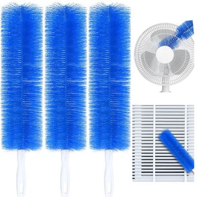 3 Pack Fan Cleaner Brush,Duster,Cleaner Brush,Bendable Microfiber Head,Reusable Dust Remover,Washable,ldeal for Ceiling Fan Blades