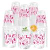 KOPOOEOE 100 Pcs Pink Cowgirl Plastic Cups,16 oz Disco Western Cowgirl Clear Disposable Plastic Cups Drinking Cups for Cowgirl Birthday Baby Shower Lets Go Girls Party Supplies view 1
