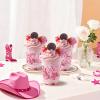 KOPOOEOE 100 Pcs Pink Cowgirl Plastic Cups,16 oz Disco Western Cowgirl Clear Disposable Plastic Cups Drinking Cups for Cowgirl Birthday Baby Shower Lets Go Girls Party Supplies view 4