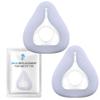 2 Packs Replacement F20 Fabric Mask Cushion(S) for AirFit F20 & Airtouch F20, Full Face Mask Wrapped by Breathable Fabric, F20 Cushion for CPAP Users, No Silicone Contact & Stuffiness (Purple, Small) view 1